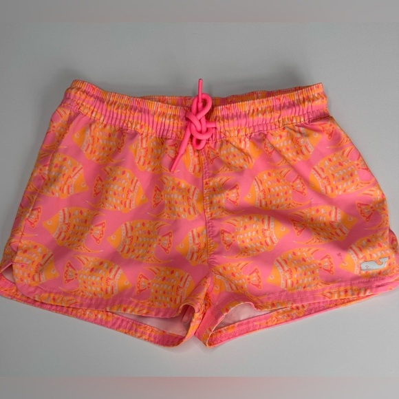 Vineyard Vines Other - Vineyard Vines Girls XS Shorts: Printed Chappy Short Neon Rosa